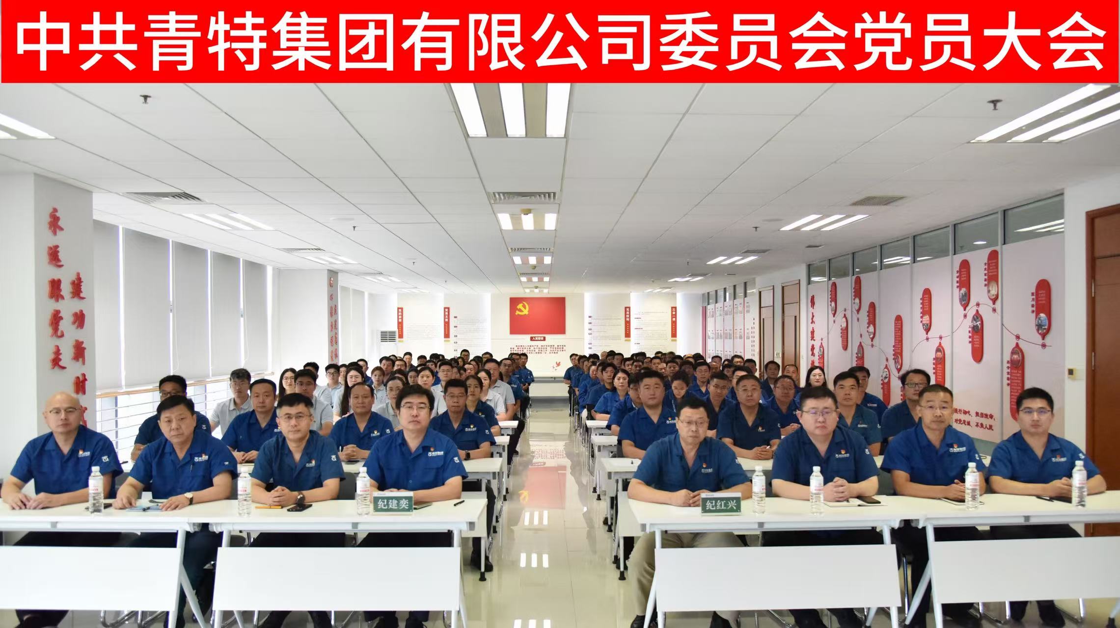中共K8凯发·国际官方网站集团有限公司委员会党员大会顺利召开 纪建奕同志当选新一届党委书记